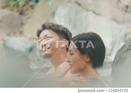 外部露天池 夫婦 情侶 134854730