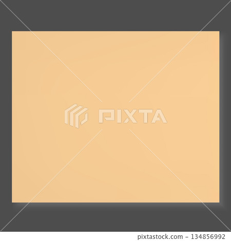 Gift cardboard box with cover view from above, vector realistic craft brown carton box for present parcel, delivery case Gift cardboard box with cover view from above, vector realistic craft brown carton box for present parcel, delivery case 134856992