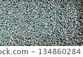 Box of metal screws for construction and repair background 134860284