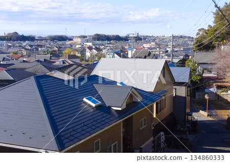 Residential area around Ichikawa Station, Ichikawa City, Chiba Prefecture, December 2025 134860333