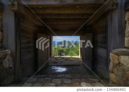 Okayama Oni Castle West Gate 134860401