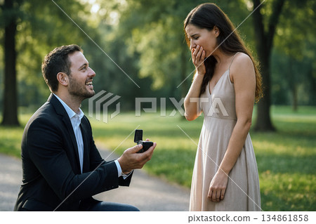 The proposal moment 134861858