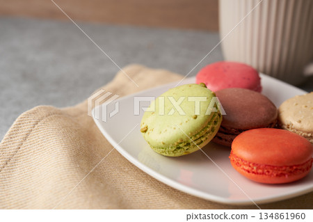 Macaron Western confectionery image Macaron Western confectionery image 134861960
