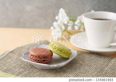 Macaron Western confectionery image 134861983