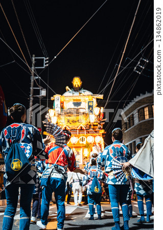 佐原大祭秋季祭舞者與花車 134862019