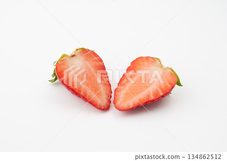 Image of Japanese strawberries (Benihoppe) 134862512