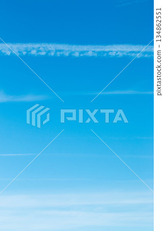  Blue sky and clouds 134862551