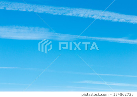  Blue sky and clouds 134862723