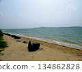 Manta ray beach on Yubu Island, Okinawa 134862828