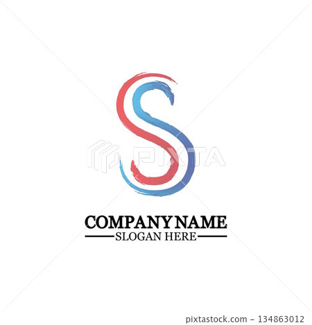 grunge letter S, vector design element,S grungy font, brush, logo, symbol, icon, graphic, vector . grunge letter S, vector design element,S grungy font, brush, logo, symbol, icon, graphic, vector . 134863012