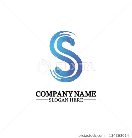 grunge letter S, vector design element,S grungy font, brush, logo, symbol, icon, graphic, vector . grunge letter S, vector design element,S grungy font, brush, logo, symbol, icon, graphic, vector . 134863014