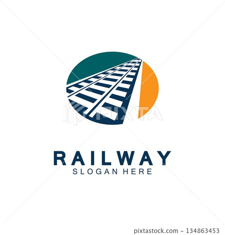 Simple Rail logo vector icon design illustration Simple Rail logo vector icon design illustration 134863453