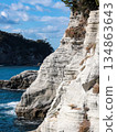 白色岩石和懸崖 134863643