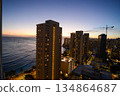 Waikiki evening view 134864687