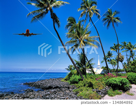 凱盧阿-科納聖彼得教堂景色 134864892