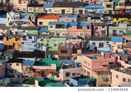 Best tourist spots in Busan, Korea, Gamcheon Culture Village, Korean Machu Picchu, Seafood Samgyeopsal Best tourist spots in Busan, Korea, Gamcheon Culture Village, Korean Machu Picchu, Seafood Samgyeopsal 134864948