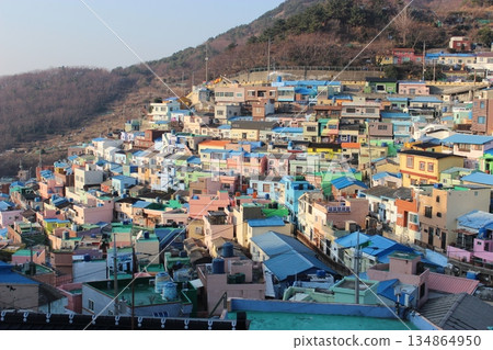 釜山最佳旅遊景點、甘川文化村、韓國馬丘比丘、海鮮豬五花肉 134864950