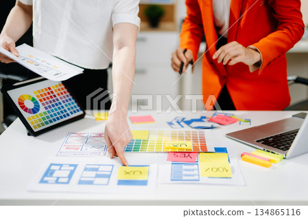 UX graphic designer planning application process development prototype wireframe for web smart phone UX graphic designer planning application process development prototype wireframe for web smart phone 134865116