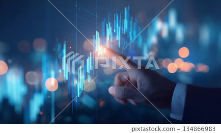 股票價格與股票圖片素材(生成式人工智慧) 股票價格與股票圖片素材(生成式人工智慧) 134866983