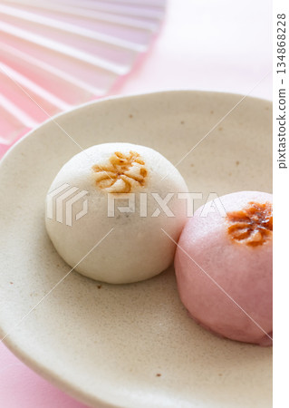 紅白饅頭 紅白饅頭 134868228