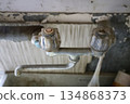 Faucet in an old house 134868373