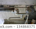 Faucet in an old house 134868375