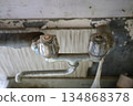 Faucet in an old house 134868378