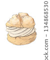 Cream puff 134868530