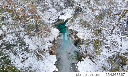 築地峽（冬季） 134868867