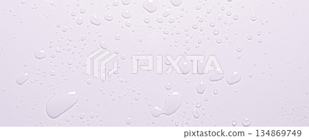 The texture of cosmetic micellar water or moisturizing toner 134869749