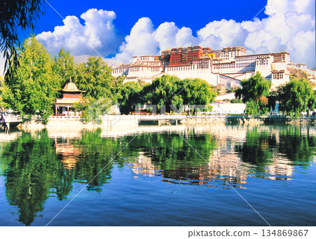 The majesty of the Potala Palace in Lhasa, Tibet The majesty of the Potala Palace in Lhasa, Tibet 134869867