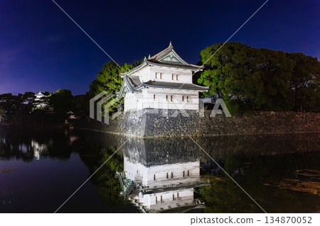Imperial Palace Tatsumi Tower Light-up for New Year's Holidays Imperial Palace Tatsumi Tower Light-up for New Year's Holidays 134870052