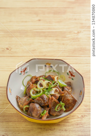 Stir-fried gizzards - a great drink companion Stir-fried gizzards - a great drink companion 134870860