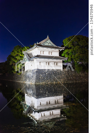 皇居辰巳塔2025/26新年假期燈光秀 皇居辰巳塔2025/26新年假期燈光秀 134870946