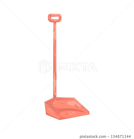 Illustration of dustpan  134871144