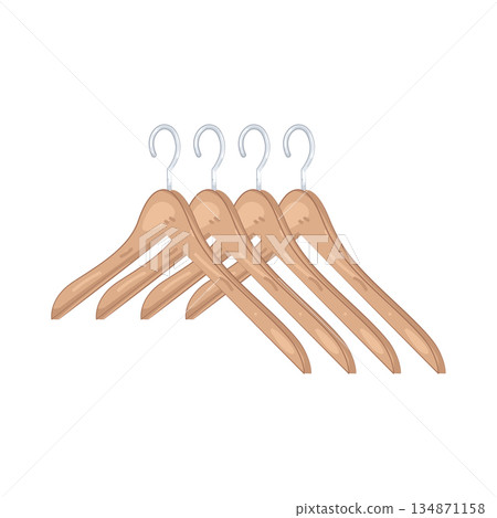 Illustration of hanger 134871158