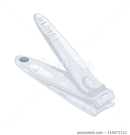 Illustration of nail clipper 134871531