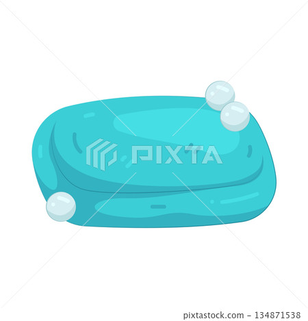 Illustration of bar soap 134871538