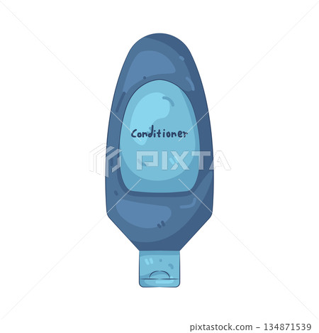 Illustration of hair conditioner  134871539