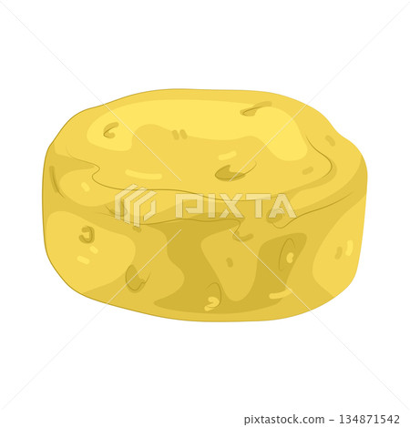 Illustration of bath sponge 134871542