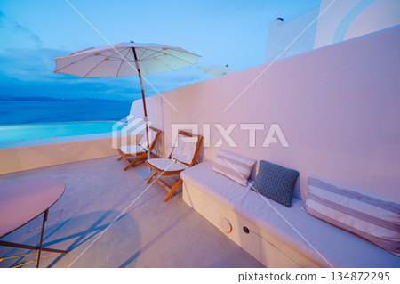 Beautiful sea and scenery of Santorini Beautiful sea and scenery of Santorini 134872295