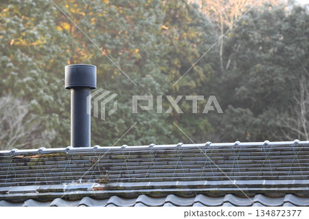 Firewood stove chimney Firewood stove chimney 134872377