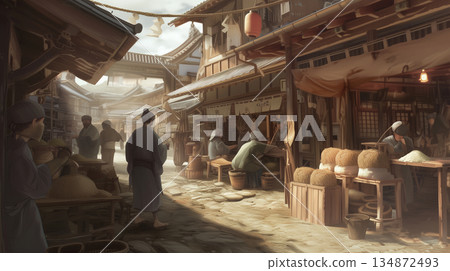 Warring States Merchants Warring States Merchants 134872493