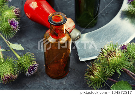 Healing herbs, natural therapy. 134872517