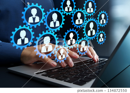 Talent Management. Collaboration and Teamwork in Remote Work. HR and Employee Engagement. Teams 134872550