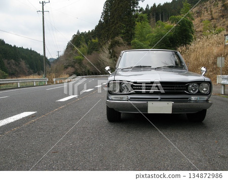 經典汽車照片：駕駛 134872986