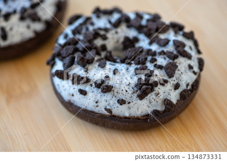 Close-up on donuts 134873331