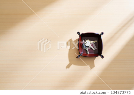 retro style of elephant towel 134873775