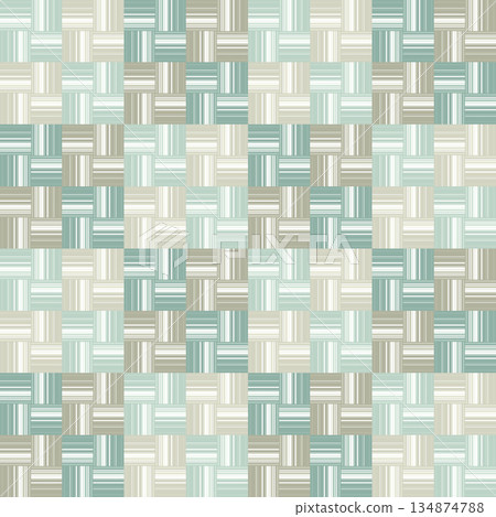 Geometric woven style background material - light green-gray 134874788