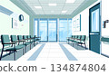 Waiting room illustration 134874804